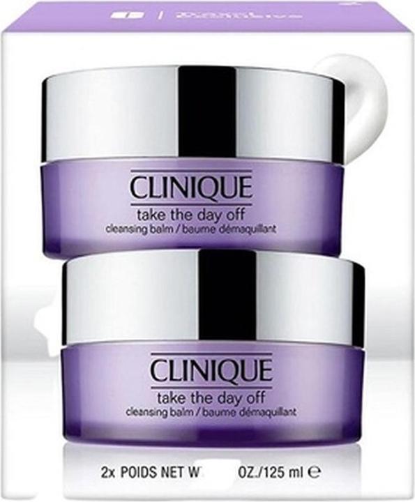 Clinique Set Of Make-Up Remover Balms Take The Day Off Duo (Cleansing Balms)
