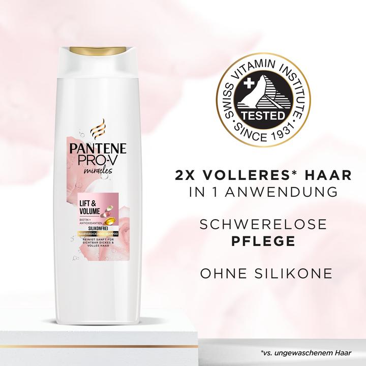 Image du produit Pantene Miracles Lift & Volume (250 ml, Shampoing liquide)