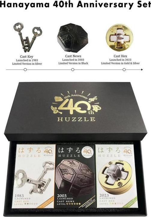 Immagine prodotto Eureka Huzzle 40th Anniversary Box Set Ltd (1 Giocatori)
