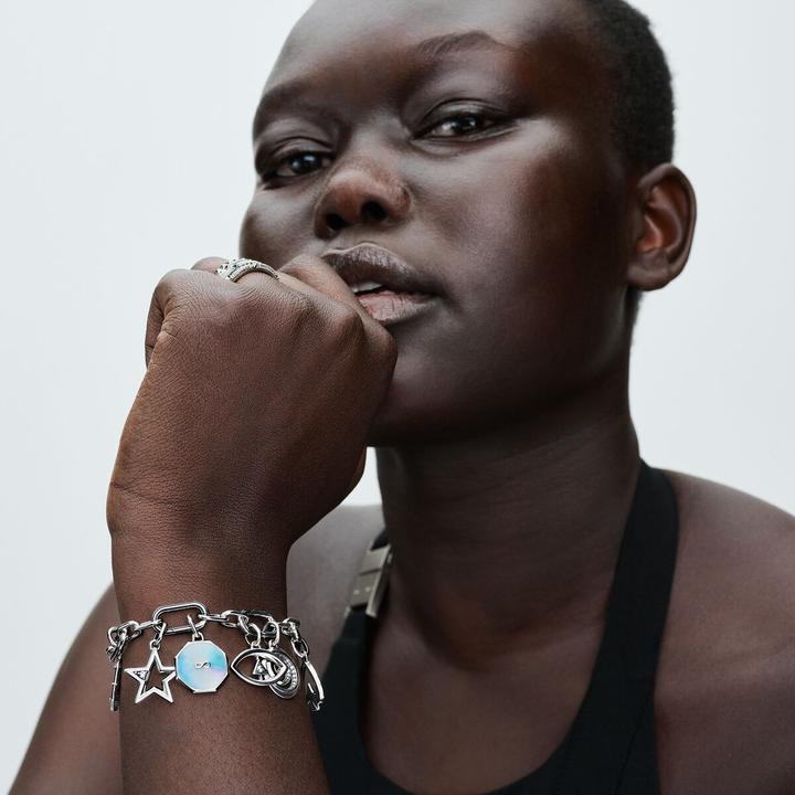 Produktbild Pandora ME Fünf Aufklappbare Links Gliederarmband (20 cm, Silber 925)