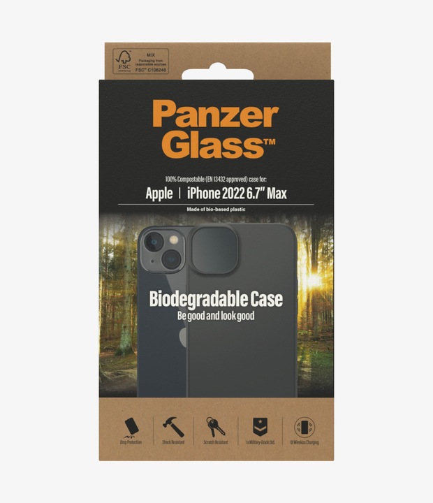Image du produit PanzerGlass Boîtier biodégradable (Apple iPhone 14 Plus)