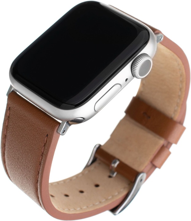 Immagine prodotto Fixed Cinturino in pelle per Apple Watch 42/44/45/49 mm, marrone (Cuoio)