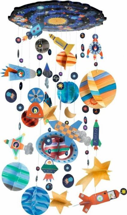 Actual product image Djeco DIY - Mobile solar system