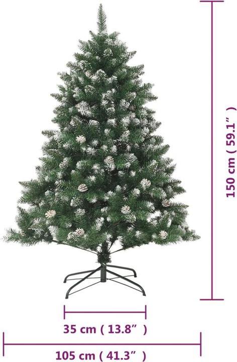 Produktbild vidaXL Weihnachtsbaum (150 cm)