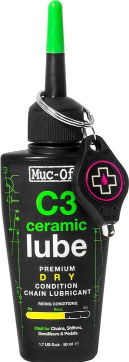 Actual product image Muc-Off C3 Dry Ceramic Lube (50 ml, Chain oil)
