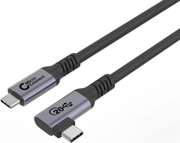 Produktbild MicroConnect Premium USB-C cable 0.5m (0.50 m, USB 3.2 Gen 2x2, 100 W)