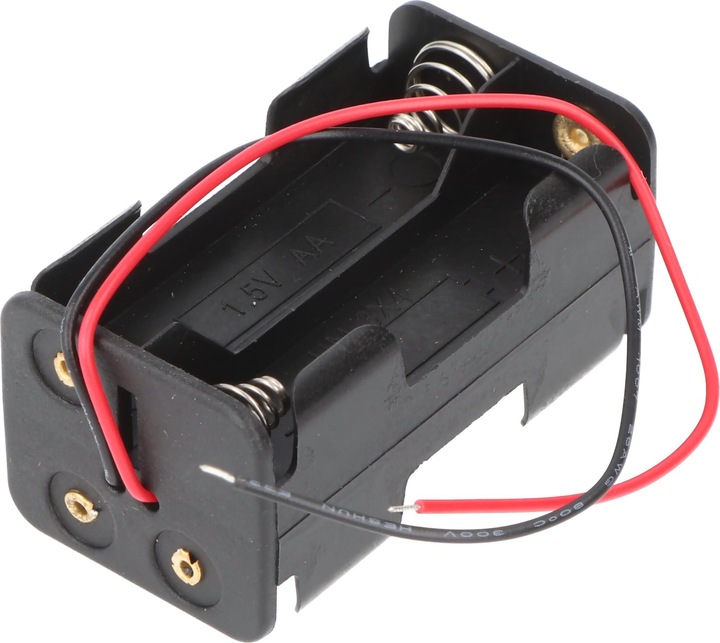 Actual product image Goobay 4x battery holder