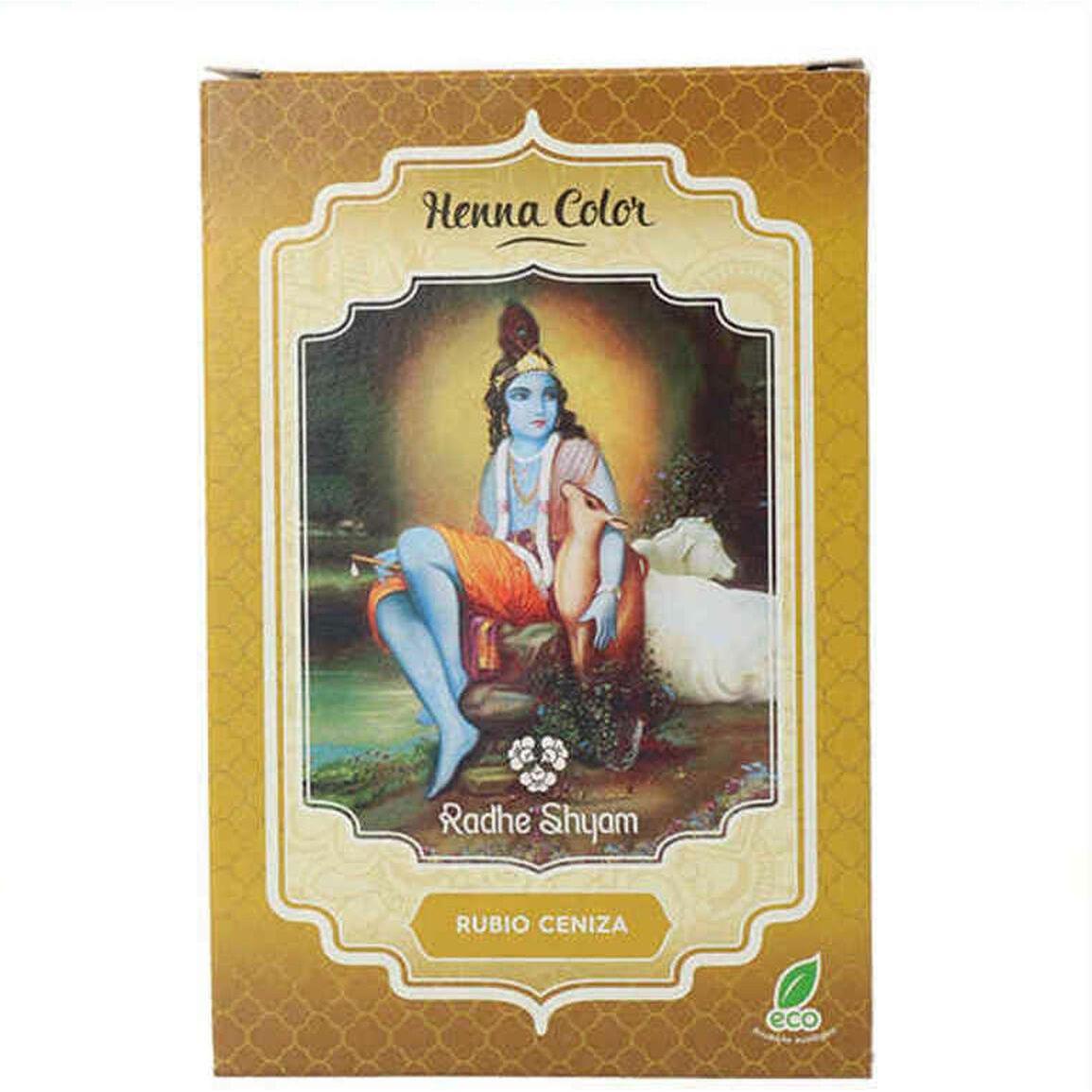 Thumbnail - Radhe Shyam, Haarfarbe, Henna Rubio Ceniza Polvo Radhe 100g (Aschblond)