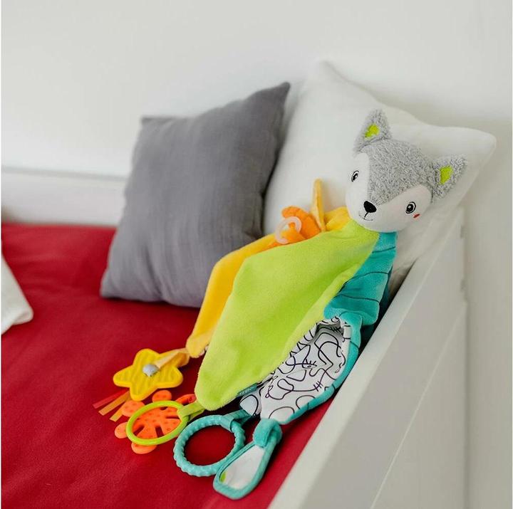 Actual product image Fehn Activity Cuddle Cloth Fox Deluxe