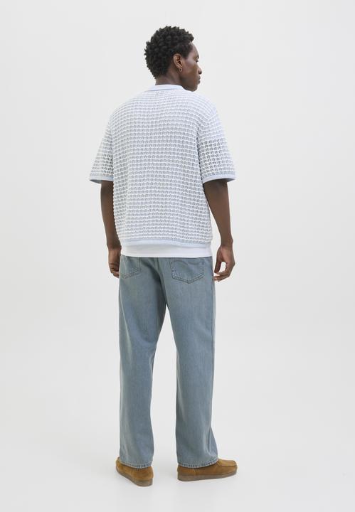 Produktbild Jack & Jones Jordia Knit Ss Polo Styd Ss25 (XL)