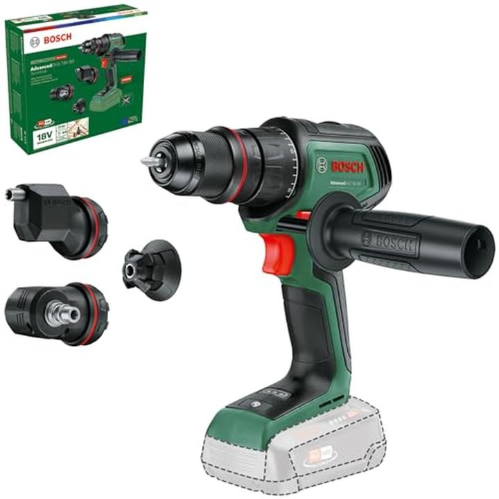 Produktbild Bosch Home & Garden Akku-Bohrschrauber AdvancedDrill 18V-80 QuickSnap + 3 Aufsätze