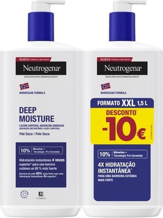 Neutrogena Deep Hydration Body Lotion 2x750ml Special Price (Körperlotion, 1500 ml)