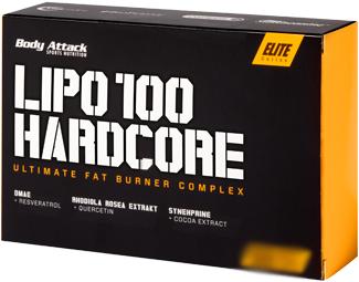 Produktbild Body Attack Lipo 100 Hardcore (120 Caps) (120 Stk.)