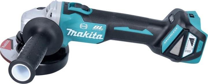 Actual product image Makita DGA 513 RM Battery angle grinder 18 V 125 mm Brushless + 2x battery 4.0 Ah + charger (125 mm)