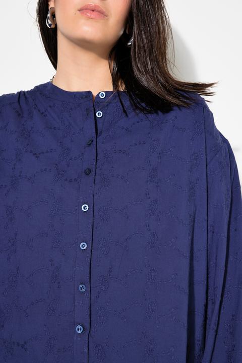 Image du produit Studio Untold Blouse oversize à manches longues ballon, en matière texturée (42, 44)