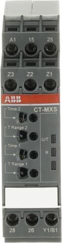 Actual product image ABB STOTZ-KONTAKT Multifunction time relay 24-48VDC 24-240VAC CT-MXS.