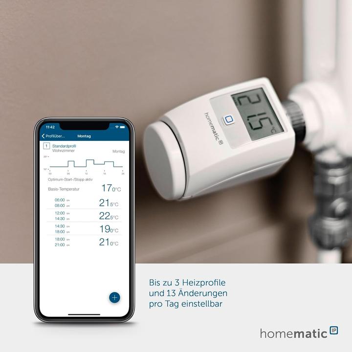 Produktbild Homematic IP Smart Home Heizkörperthermostat HMIP-eTRV-2