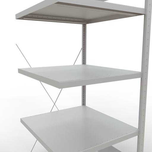 Actual product image Schulte Lagertechnik MULTIplus250 boltless bay system with cross brace