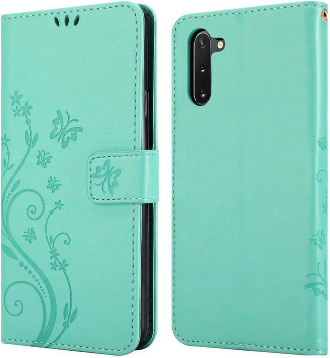 Actual product image Cadorabo Flower Book cover (Samsung Galaxy Note 10)