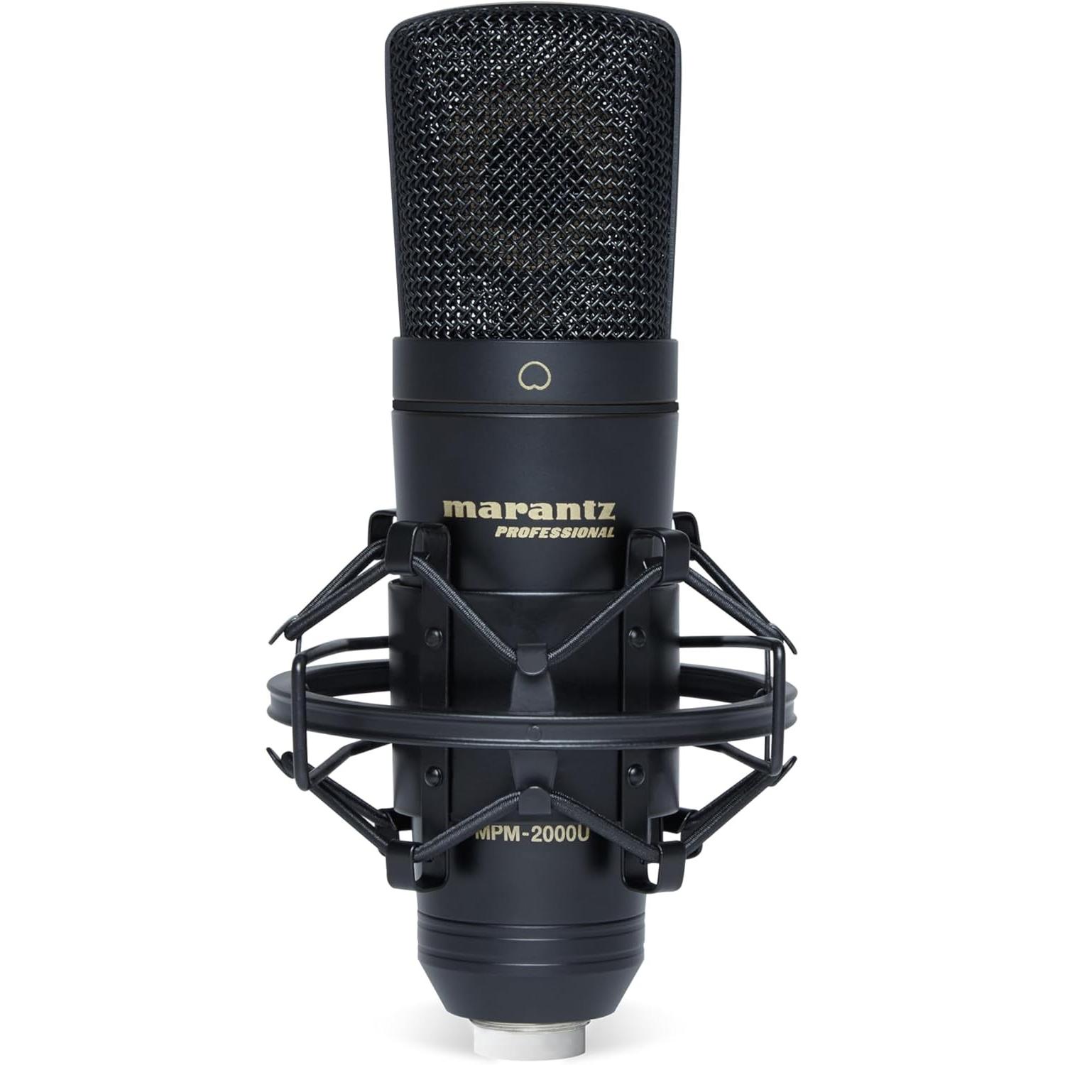 Marantz Nero Microfono A Condensatore Usb Mpm2000u, Microfono