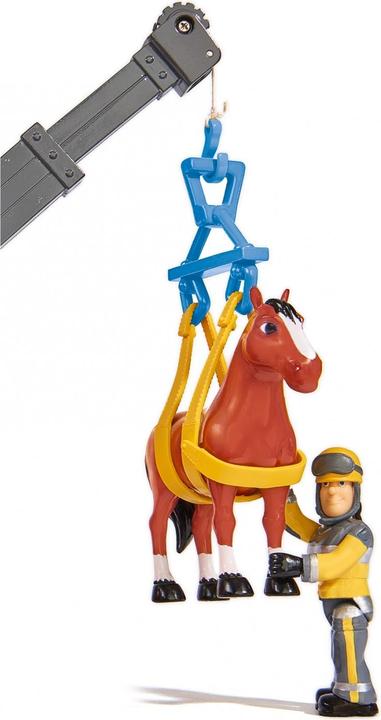 Actual product image Simba Fireman Sam Phoenix Tow Truck with Horse