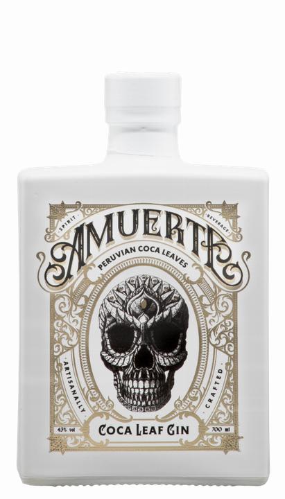 Immagine prodotto Amuerte Gin Coca Leaf Gin Edizione Bianca (1 x 70 cl)