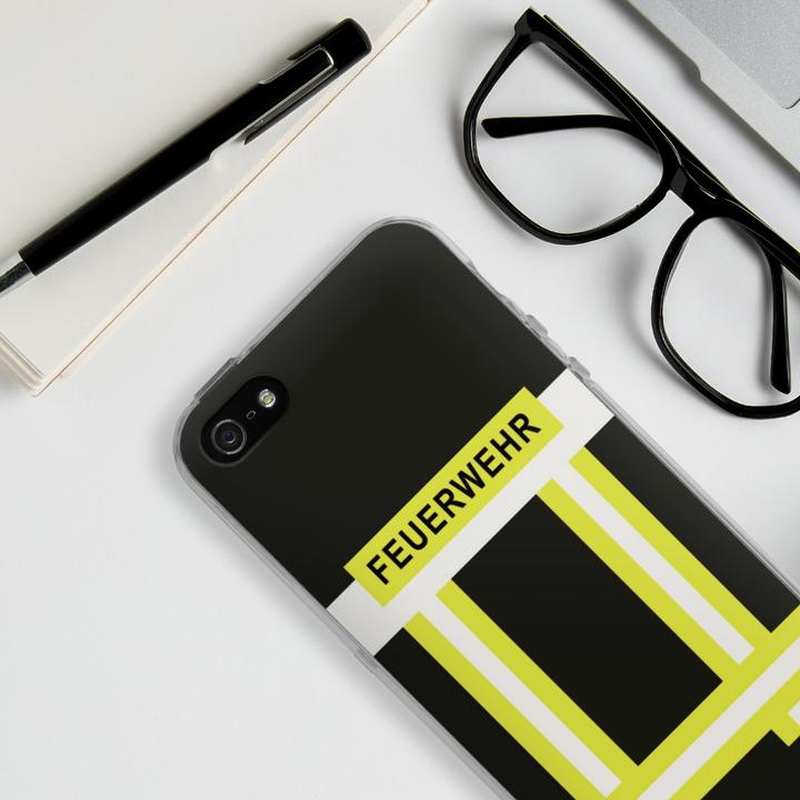 Produktbild DeinDesign Silikon Hülle für Apple iPhone 5s Handyhülle Case Smartphone Schutzhülle Beruf Feuerwehr (Apple iPhone 5s)