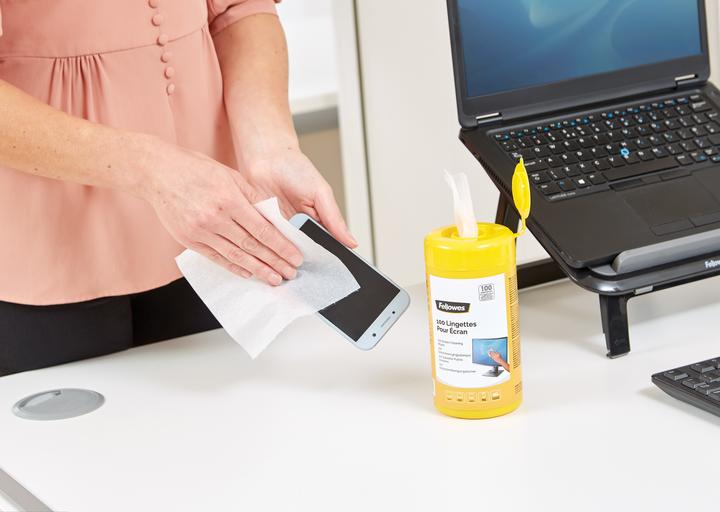 Actual product image Fellowes Screen Cleaning Wipes (100 x)