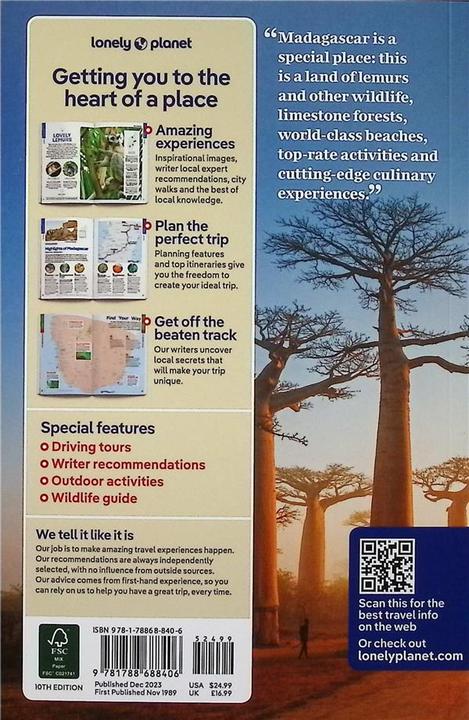 Produktbild Madagascar (Englisch, Andrianarisoa, Anthony Ham, Collectif, Joe/Drew, Keithetal, Nandih/Bindloss, 2023)