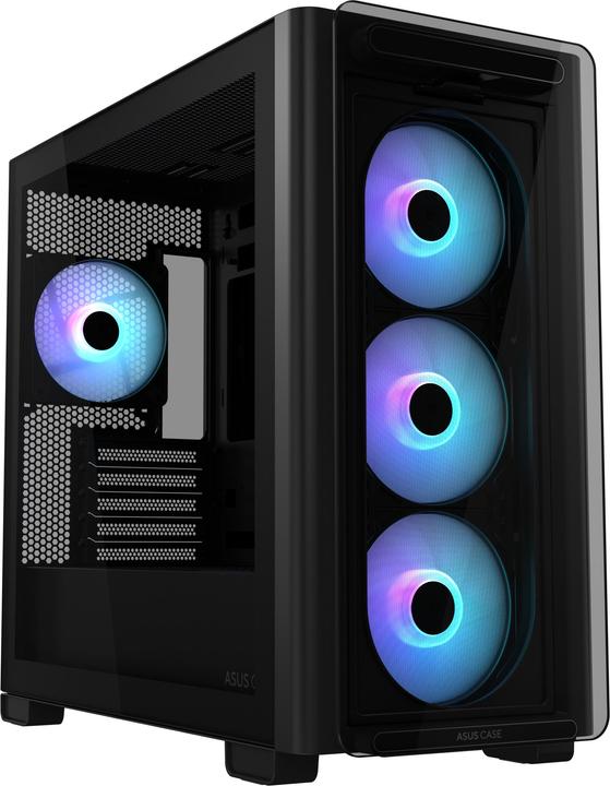 ASUS Go A23 PLUS TG ARGB BLACK (mATX, Mini-ITX)