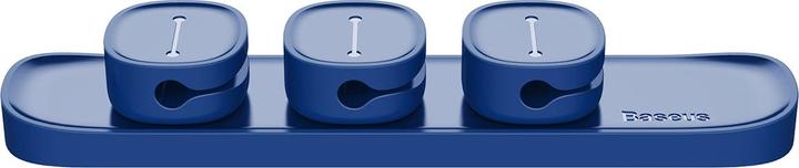 Actual product image Baseus Peas Cable Clip Blue
