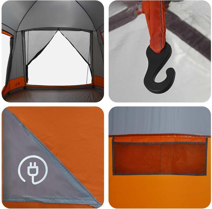 Produktbild vidaXL Campingzelt (10.80 kg, 8 Personen)