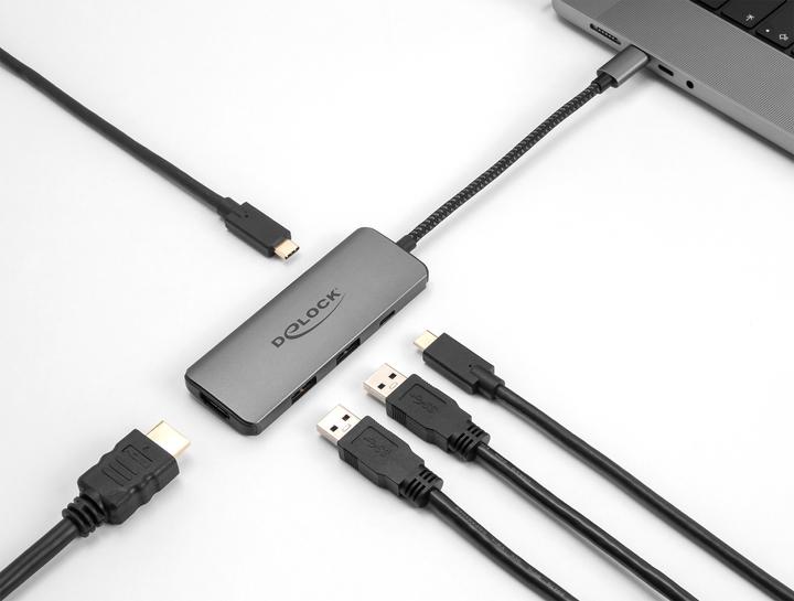 Produktbild Delock USB Type-C™ Dockingstation 8K (USB-C, 3 Ports)