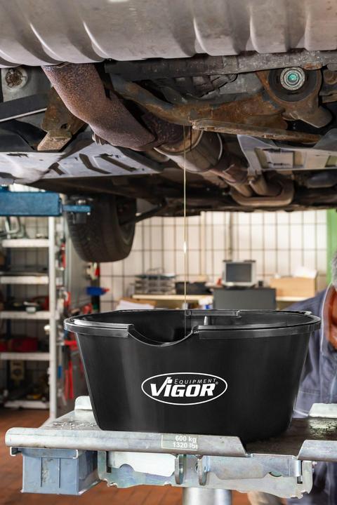 Actual product image Vigor Oil Drain Pan, 8 L