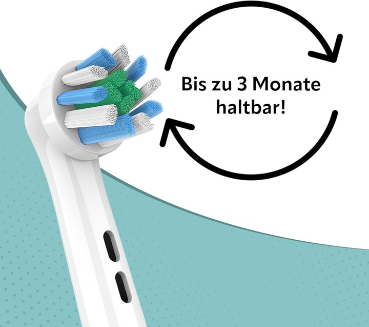 Actual product image Ora-Care Replacement brushes Twist Action Pro compatible with Oral-B 8-pack (8 x)