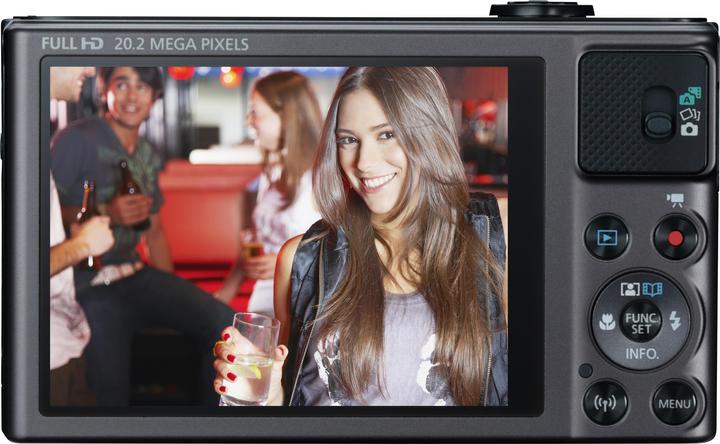 Produktbild Canon PowerShot SX620HS Black Ess. Kit (4.5 - 112.5 mm, 20.20 Mpx, 1/2,3'')