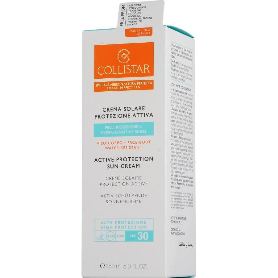 Thumbnail - Collistar, Sonnencreme, CS Sun - Active Protection Sun Cream face & body SPF30 (Sonnencreme, SPF 30, 150 ml, 150 g)