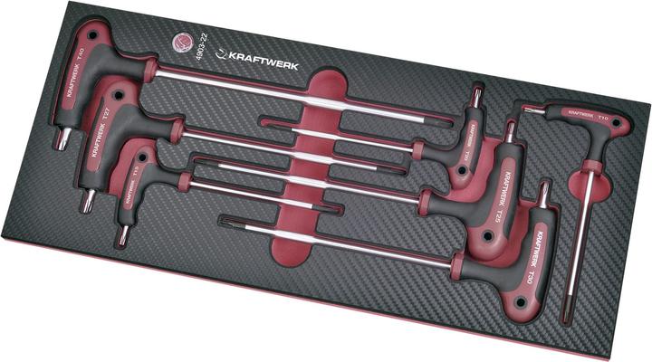 Kraftwerk 7-T. Cupule pour tournevis TX-T Eva3 (Pin-torx)