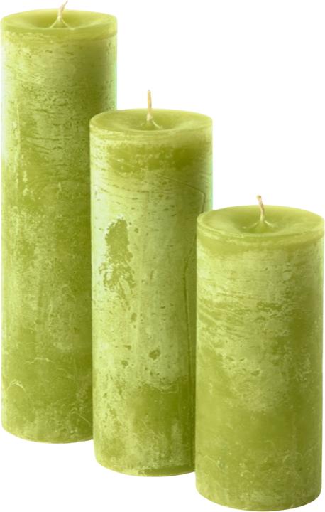 Dekocandle Mini Super Kerze Fresh Lime Ø 10 x 20 cm (1 Stück) (1 Stk.)