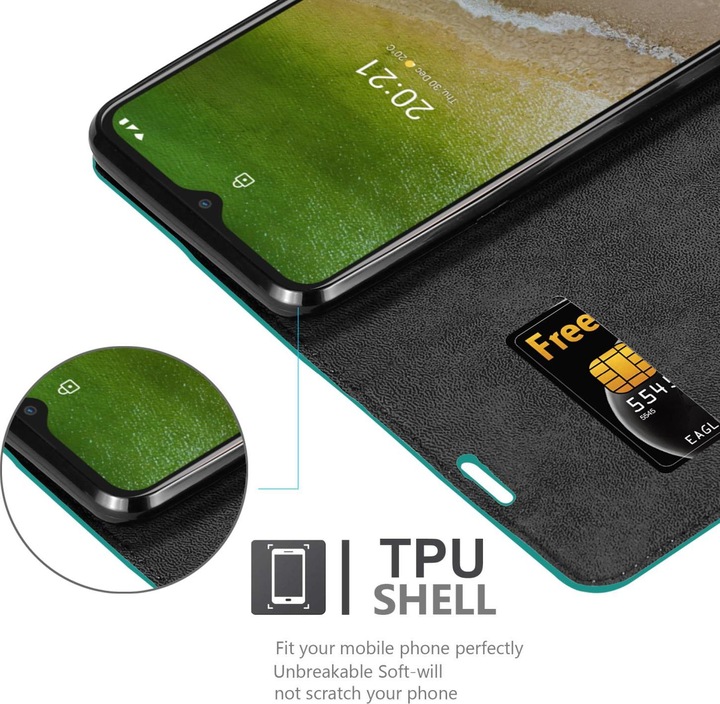 Productafbeelding Cadorabo Boek Invis. Magnetisch deksel (Nokia G50 5G)