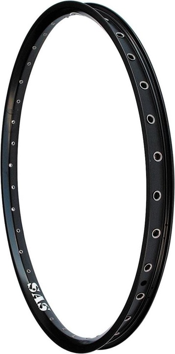 Halo SAS 26 Zoll Mountainbike Felge für Disc und V-Brake - Schwarz (26")