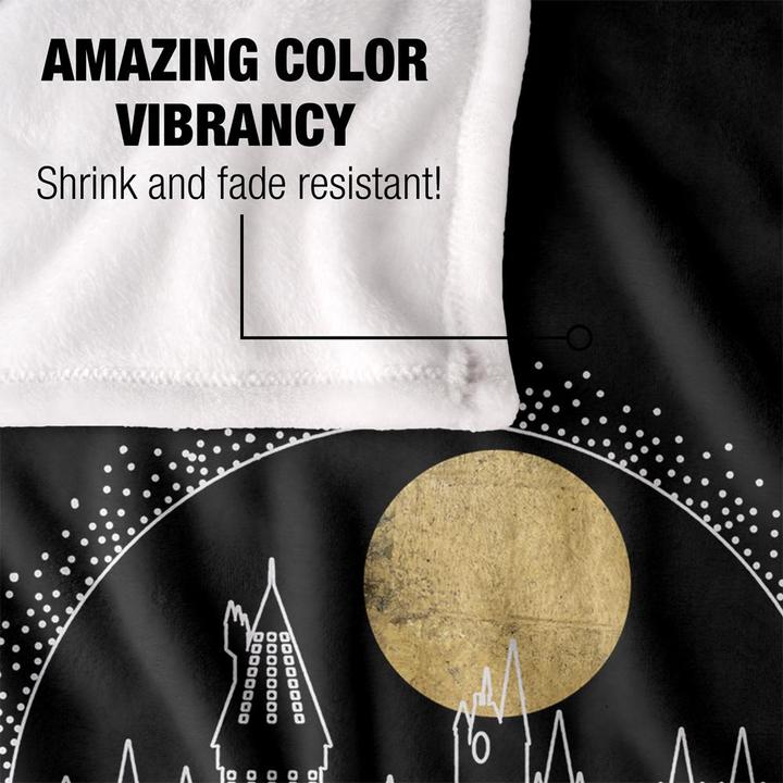 Image du produit - Couverture HOGWARTS (152 x 127 cm)