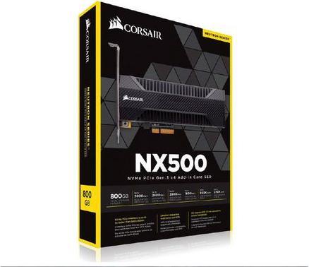 Actual product image Corsair SSD 800GB Neutron NX500, PCI-E (800 GB, PCI-Express)