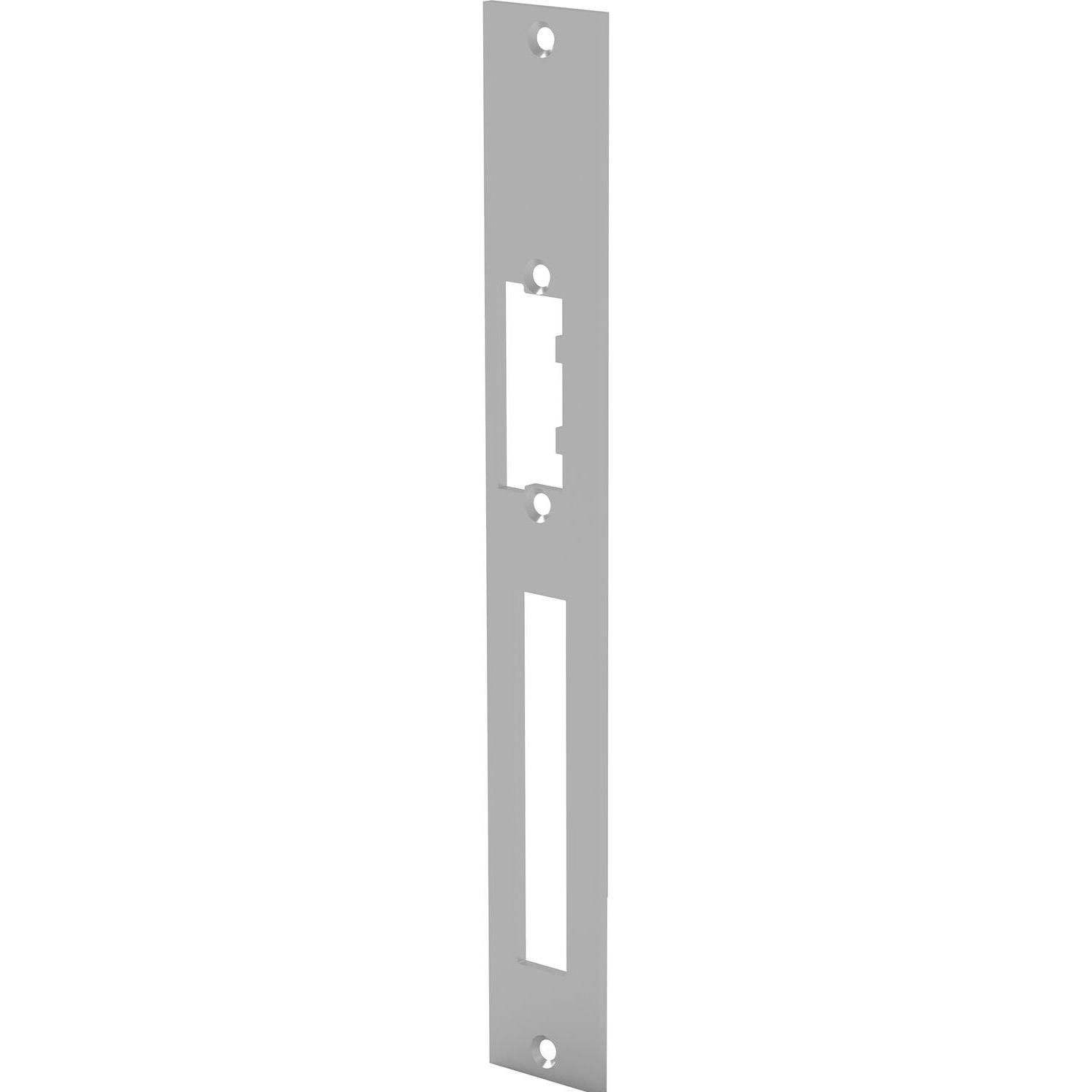 Openers & Closers, Türöffner + Türschliesser, Schliessblech f. Türöffner FGD m. Fallengleitdeckel,lang eckig,250x34x3,Ed...