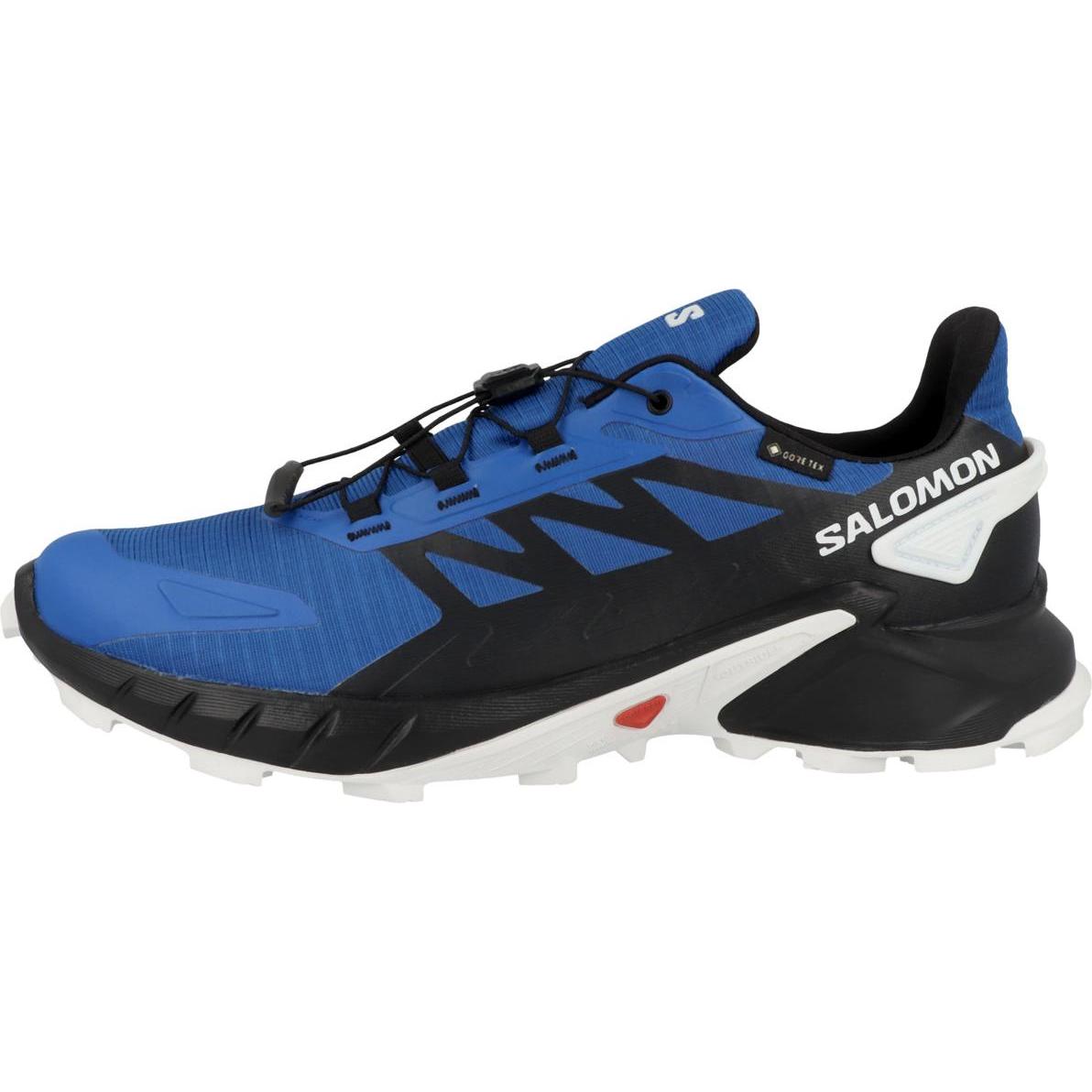 Salomon, Herren, Laufschuhe, Supercross 4 GTX - 58919 (46), Blau