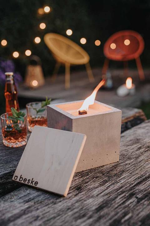 Actual product image Beske Manufaktur Concrete fire (1 pcs.)