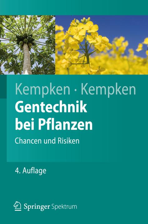 Produktbild Gentechnik bei Pflanzen (Deutsch, Frank Kempken, Renate Kempken, 2012)