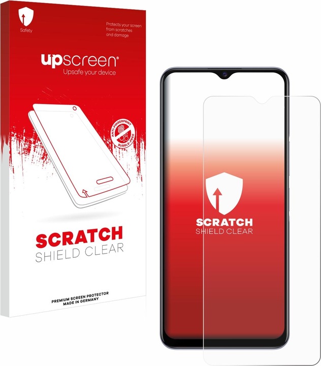 Produktbild upscreen Schutzfolie Displayschutz Displayschutzfolie Folie Klar Transparent (1 Stück, Vivo Y72 5G)