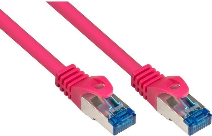 Produktbild Varia SO-36016 - Patchkabel Cat.6a, S/FTP, 20m, magenta (S/FTP, CAT6, 20 m)