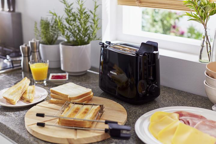Produktbild Philips Daily Collection HD2583/90 toaster 2 slice(s) Black